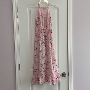 Girl’s Walk-Thru Pink Floral Dress